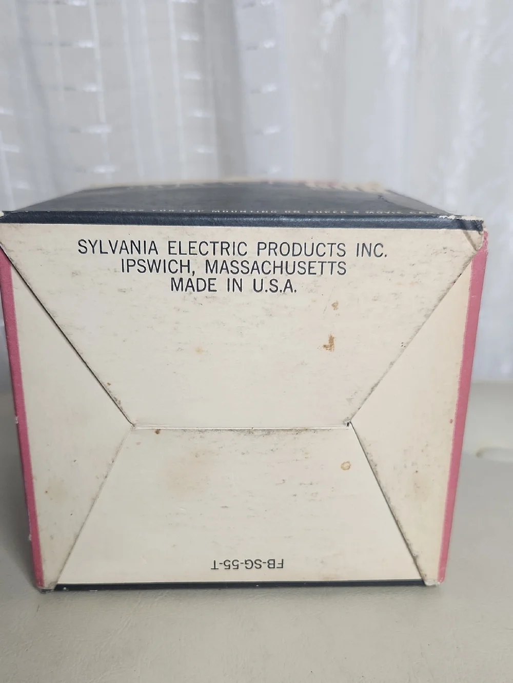 Vintage Collectable Sylvania Sun Gun Movie Light Model SG-55T W/ original box
